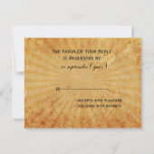 dés violet Vintage Vegas mariage rsvp (Dos)