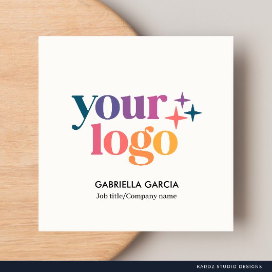 Désactiver le Carte de visite Carré du logo du cod