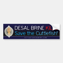 Desal Brine doodt - bespaar de inktvis! Sticker