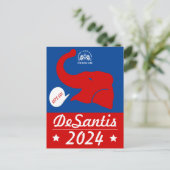 DeSantis 2024 Briefkaart (Staand voorkant)