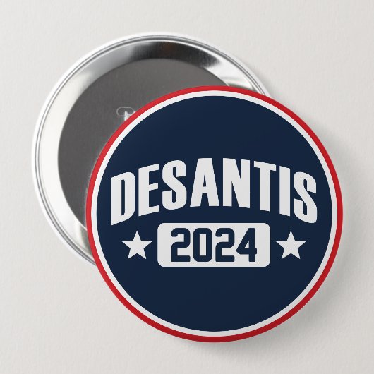 DeSantis 2024 Ronde Button 4,0 Cm (Voorkant /achterkant)