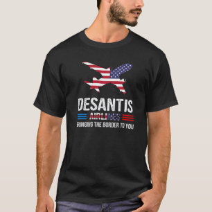 DeSantis 2024 Verkiezingen Amerikaanse vlag Make T-shirt