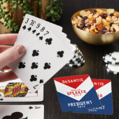 DeSantis 2024 Voorzitter van het Parlement Preside Pokerkaarten (Insitu)