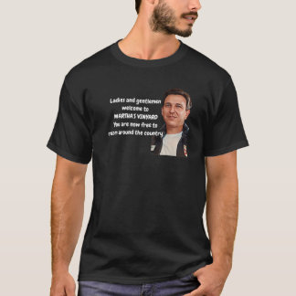 Desantis Airline brengt de grens naar je Martha T-shirt