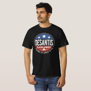 Desantis Airlines brengt de grens naar u T-shirt
