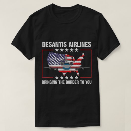 DeSantis Airlines T-shirt (Design voorkant)