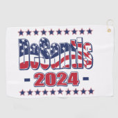 DeSantis voor President 2024 Golfhanddoek (Horizontaal)