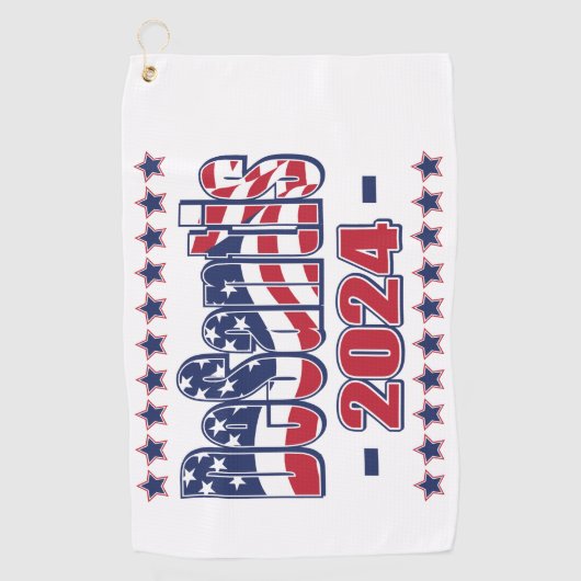DeSantis voor President 2024 Golfhanddoek (Voorkant)