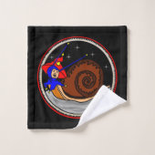 D'escargot étrange (Gant de toilette)