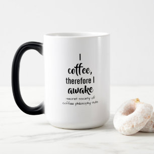 Descartes Koffie Filosofie Twist Magische Mok