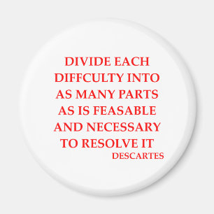 DESCARTES-offerte Magneet