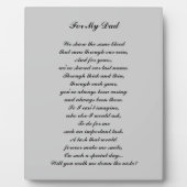 "Descends-moi de l'île ?" Plaque (Devant)