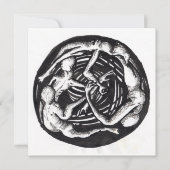 Descente spirale, carte plate (Devant)