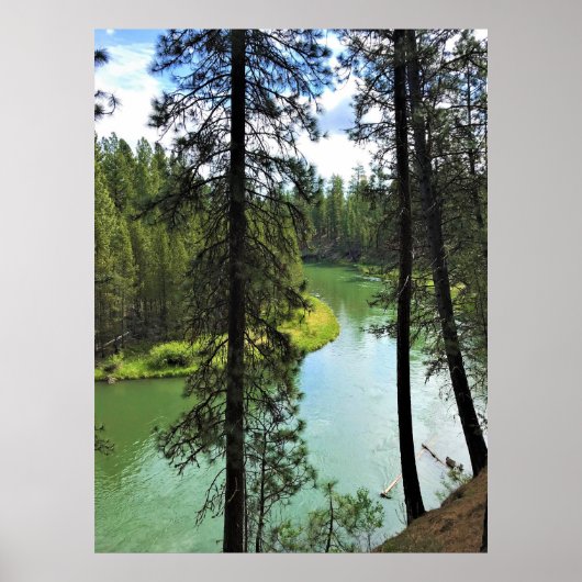 Deschutes River, OF Poster (Voorkant)