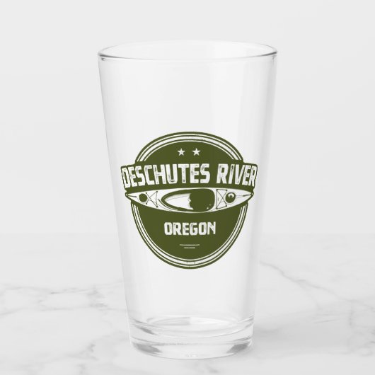 Deschutes River Oregon Glas (Voorkant)