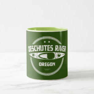 Deschutes River Oregon Tweekleurige Koffiemok