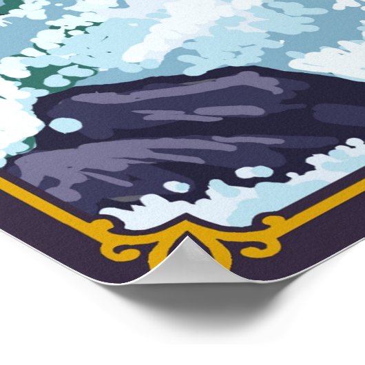 Deschutes River Rafting - Pente, OU affiche de voy (Coin)