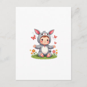 Description de la carte postale de dessin animé de
