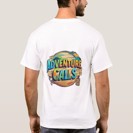 Description des T-shirts "Adventure Call" Concepti (Dos)