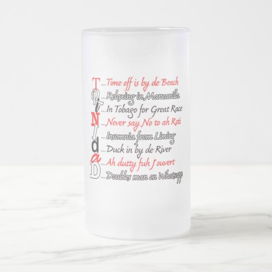 Description drôle de Trini Tasse givré 3 (Centre)