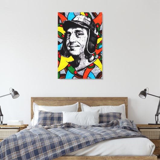 Desenho do Chaves Canvas Afdruk (Insitu (Slaapkamer))