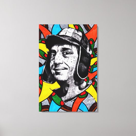 Desenho do Chaves Canvas Afdruk (Voorkant)
