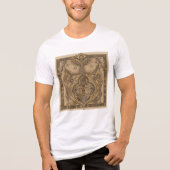Desenho medieval Tri-Blend shirt (Voorkant)