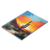 Désert Abstrait | Journal carnet (Côté gauche)