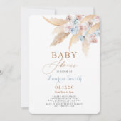 Desert Baby shower Boy Invitation Kaart (Voorkant)