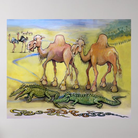 Desert Beasts Poster (Voorkant)