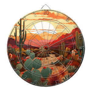 Desert Beauty #1 Poster Dartbord