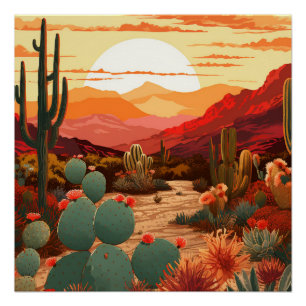 Desert Beauty #1 Poster Perfect Poster