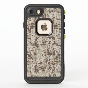 Desert Beige Digital Camouflage Decor op een