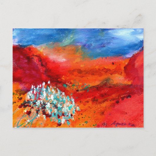 Desert Bloom Briefkaart (Voorkant)