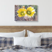 Desert Blooms Canvas Afdruk (Insitu (Slaapkamer))
