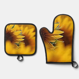 Desert Blooms Ovenwant & Pannenlap Set