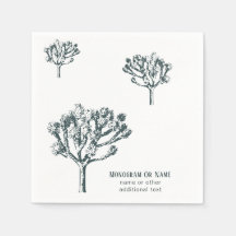 Desert Boho Joshua Tree Persoonlijke familienaam