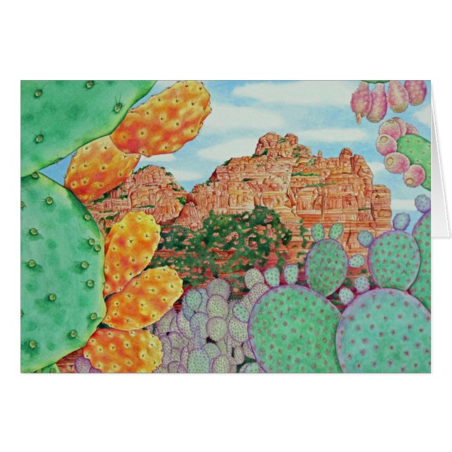 Desert Cacti (Voorkant Horizontaal)