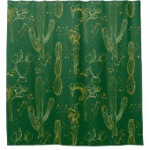 Desert Cacti Douchegordijn (Voorkant)