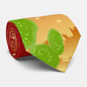 Desert Cacti Stropdas (Opgerold)