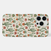 Desert Cacti Succulent Seamless Pattern (Verso Horizontal)