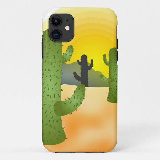 Desert Cactus Case-Mate iPhone Case (Achterkant)
