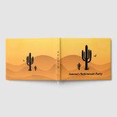 Desert Cactus Design Livre d'or (Complet)