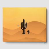 Desert Cactus Design Livre d'or (Verso)