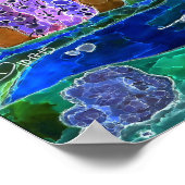 Desert Cactus Evening Poster 24 x 24 inch (Hoek)