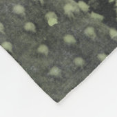 Desert Cactus | Green Splatter Fleece Deken (Hoek)