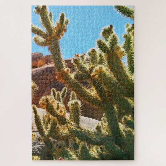 Desert Cactus Jigsaw Puzzle (Vertical)