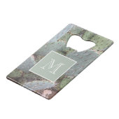 Desert Cactus Kredietkaart Flessenopener (Achterkant Gekanteld)