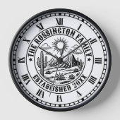 Desert Cactus Landschap #2S Familienaam Datum ESTD (Voorkant)