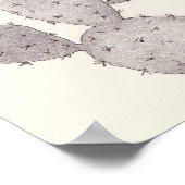 Desert Cactus Poster (Hoek)
